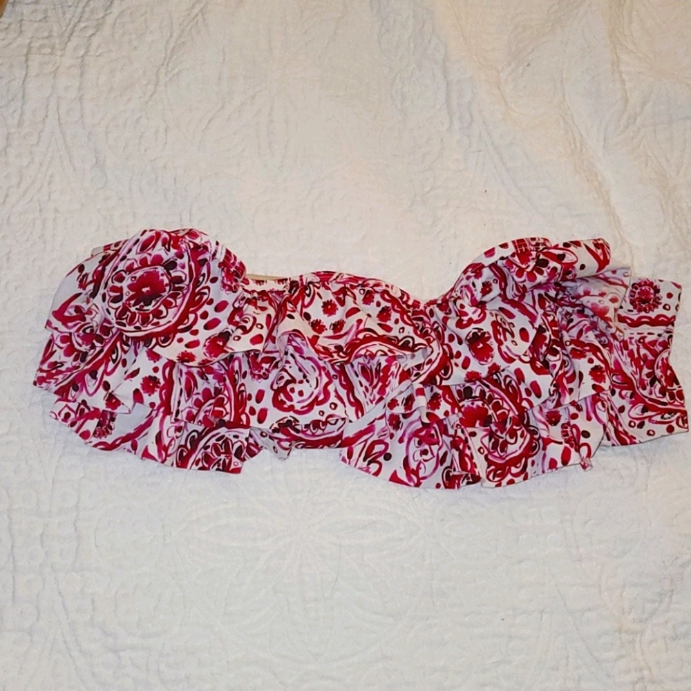 Plus Size Bandeau Bikini Top
